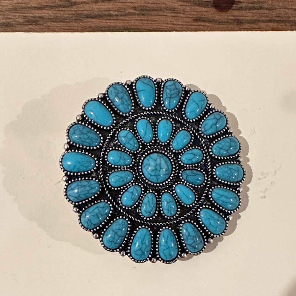 Turquoise Belt buckle